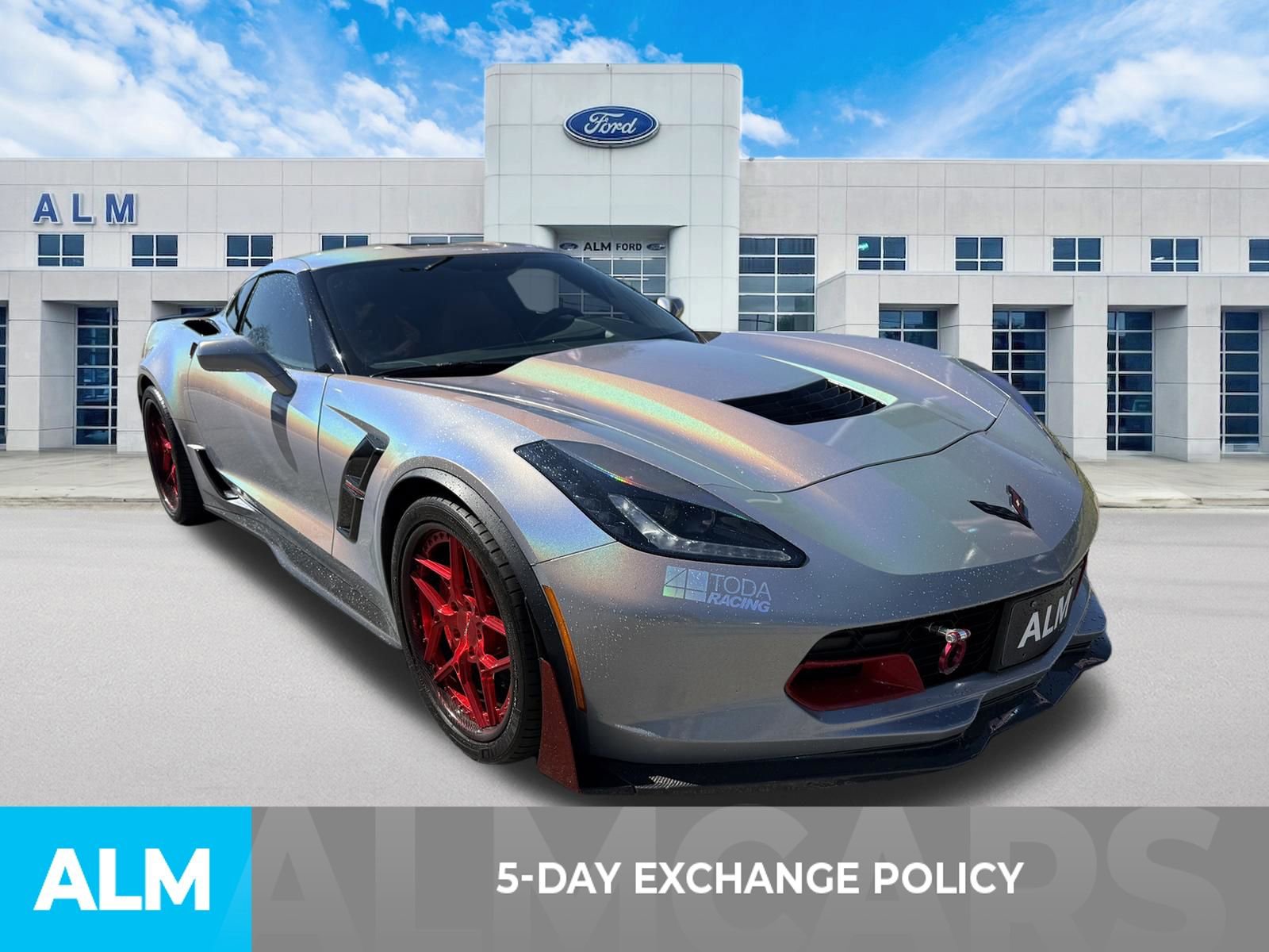 Used 2019 Chevrolet Corvette Grand Sport w/ Grand Sport Heritage Package image 3