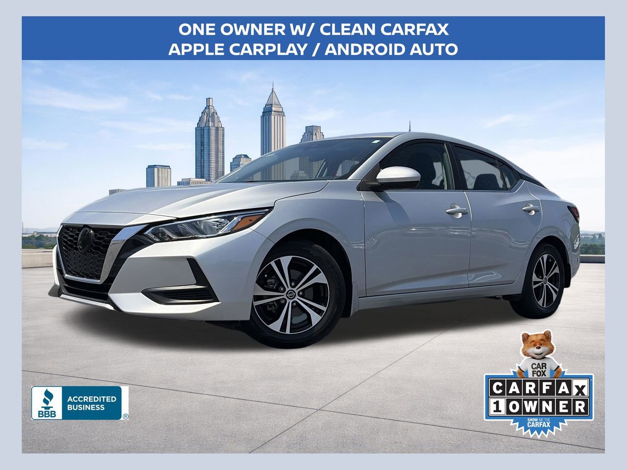 Certified 2023 Nissan Sentra SV image 1