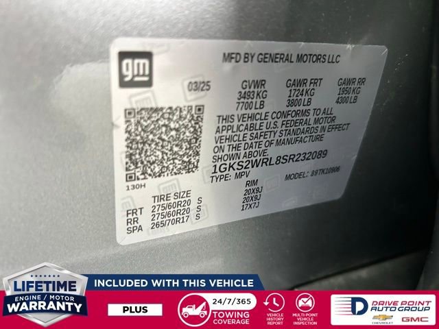 Used 2025 GMC Yukon XL AT4 Ultimate w/ LPO, Floor Liner Package image 35