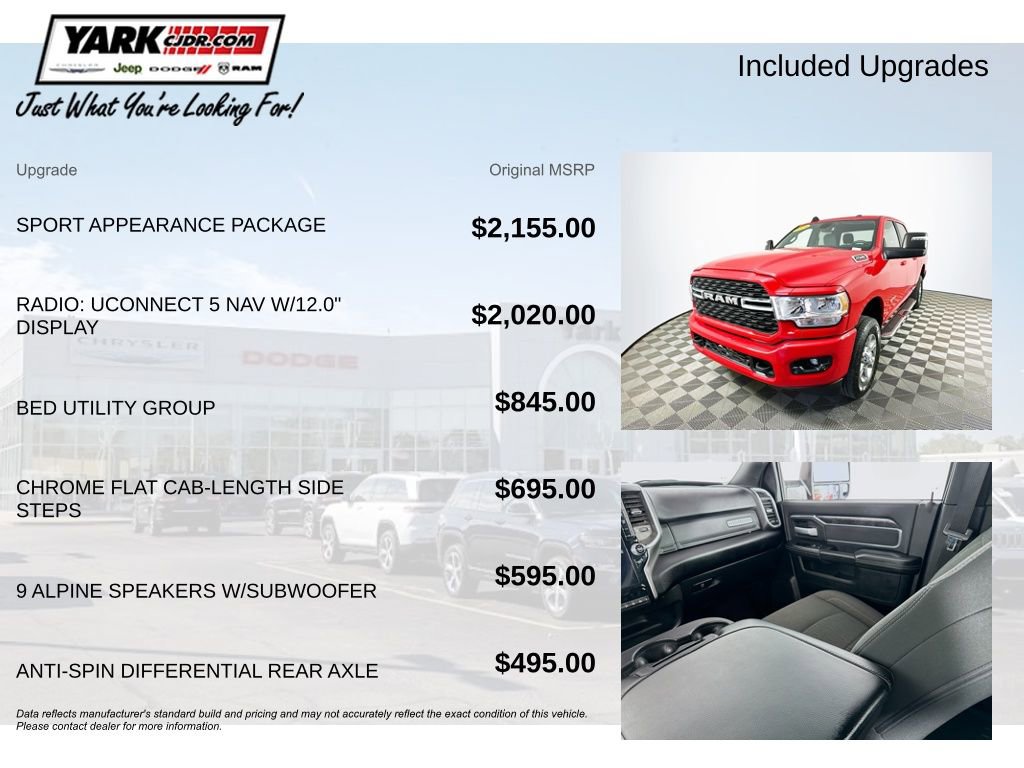 Certified 2024 RAM 2500 Big Horn w/ Sport Appearance Package image 5