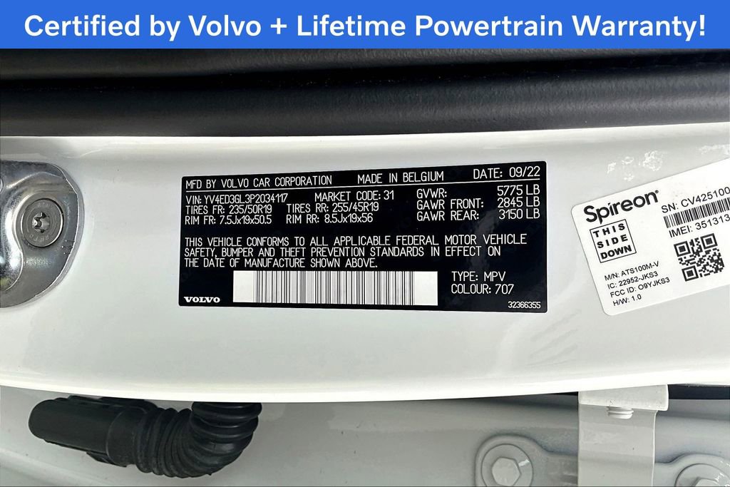 Certified 2023 Volvo C40 P8 Recharge Plus w/ Climate Package image 45