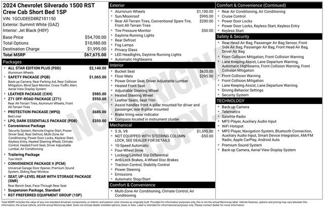 Certified 2024 Chevrolet Silverado 1500 RST w/ All Star Edition Plus AWD/4WD image 12