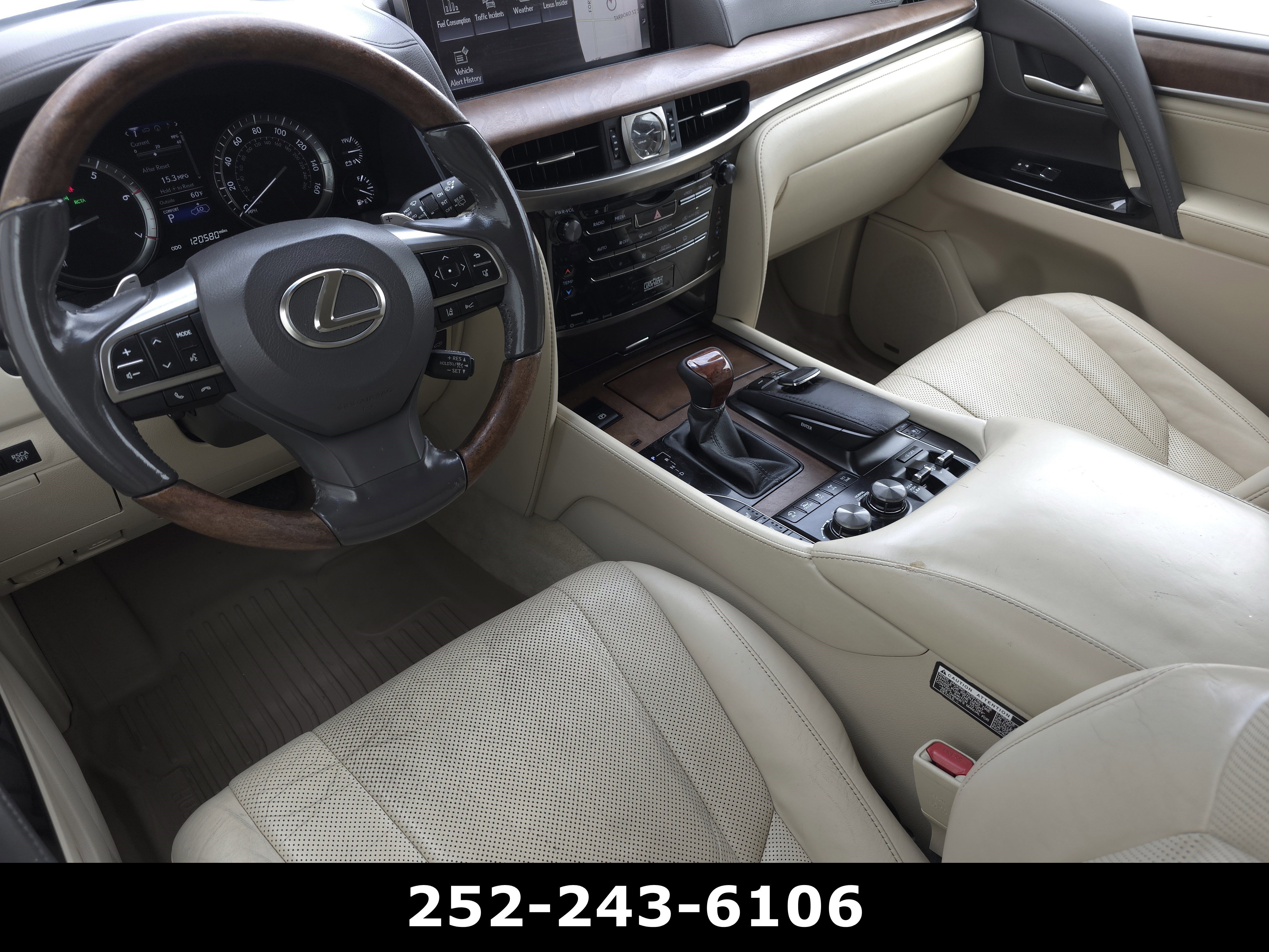 Used 2016 Lexus LX 570 4WD w/ Luxury Package image 15