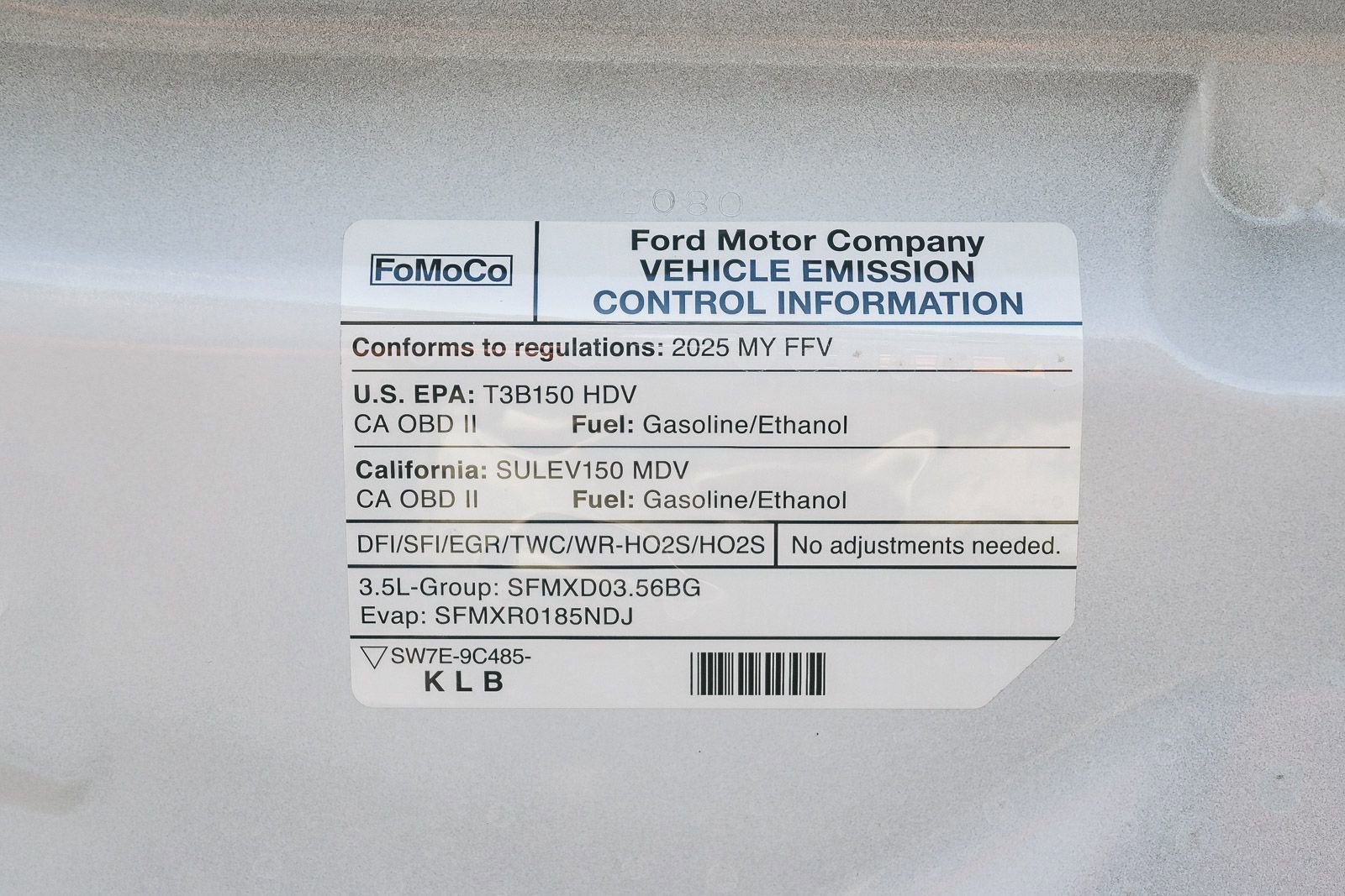 New 2025 Ford Transit 250 148 Medium Roof w/ Load Area Protection Package image 33