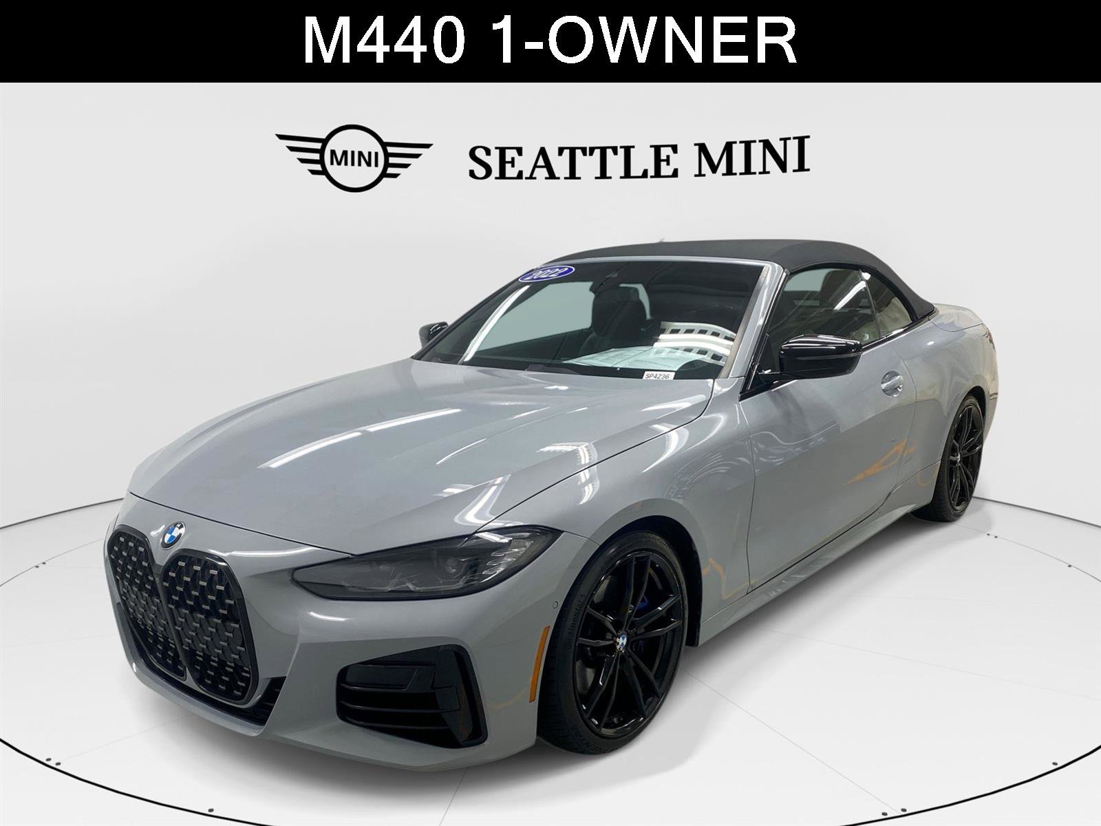 Used 2022 BMW M440i Convertible w/ Premium Package RWD image 1