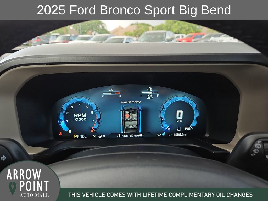Used 2025 Ford Bronco Sport Big Bend w/ Convenience Package image 26