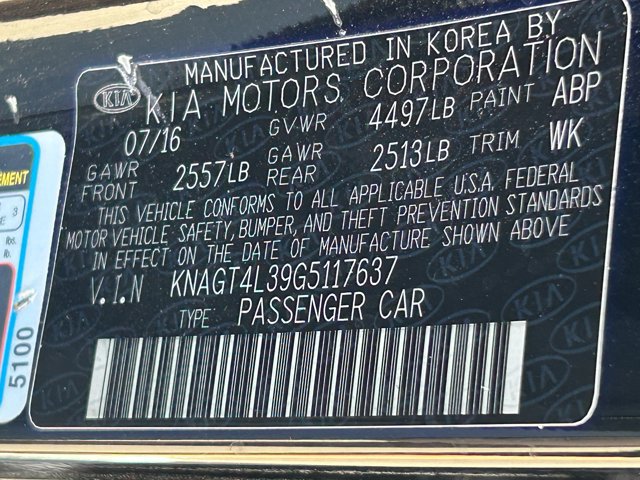 Used 2016 Kia Optima LX FWD image 27