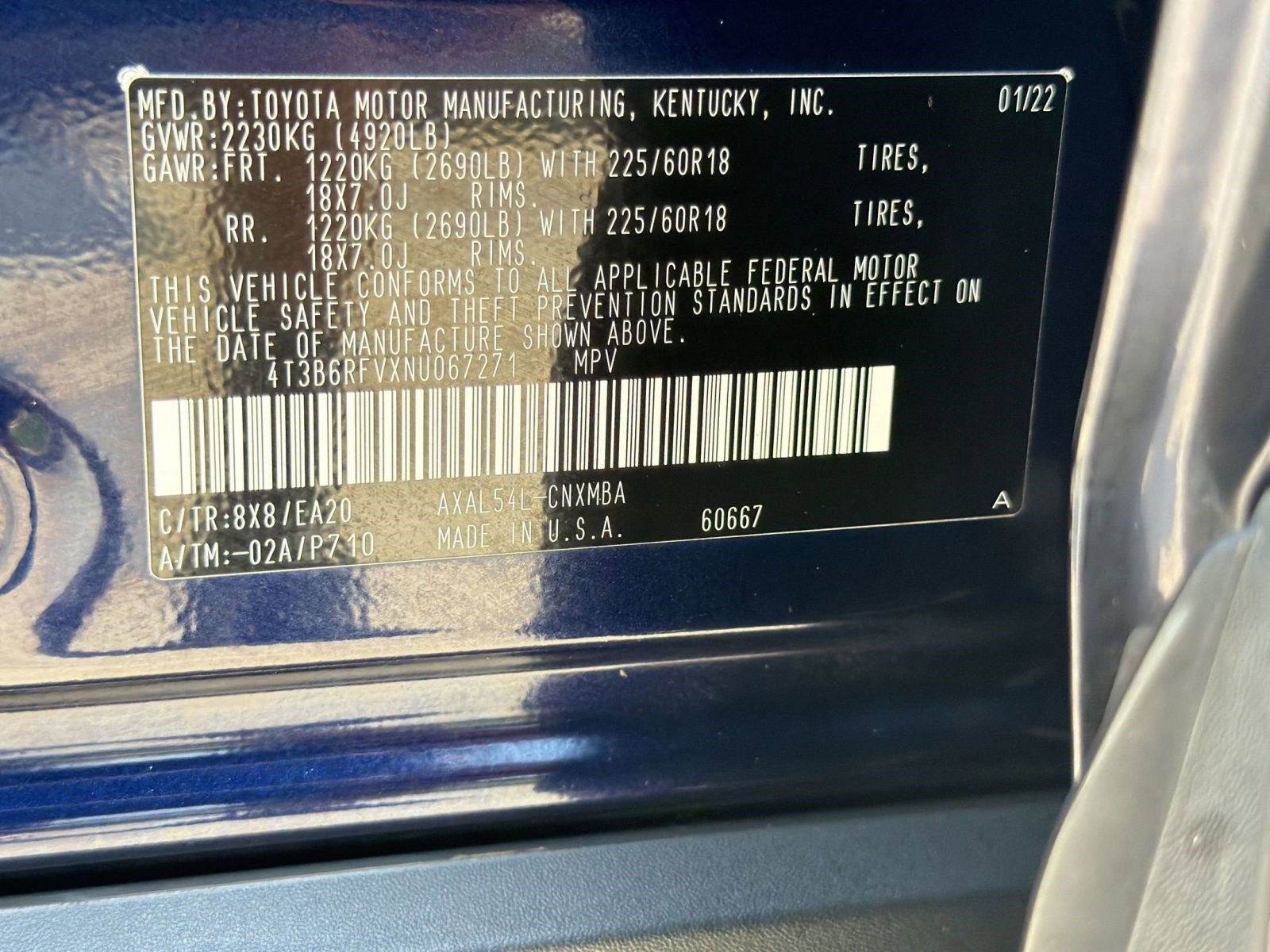 Used 2022 Toyota RAV4 XLE Premium AWD/4WD image 19