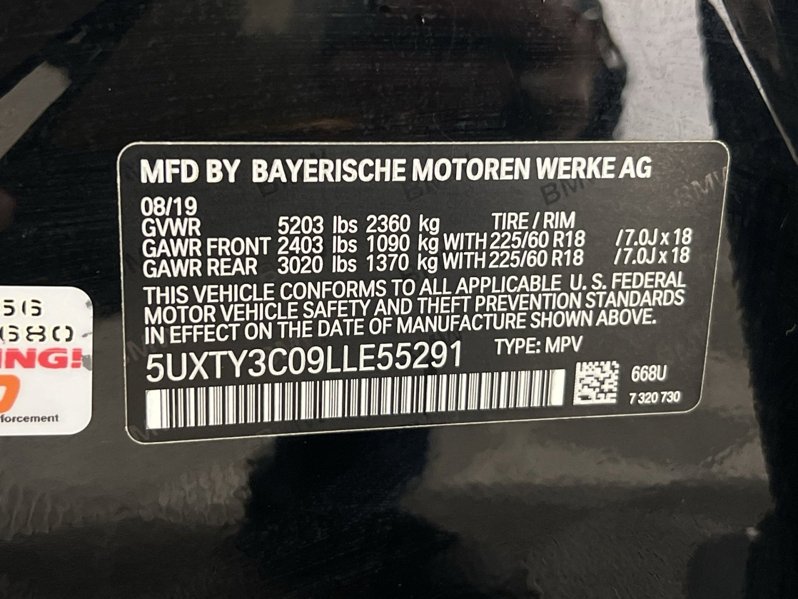 Used 2020 BMW X3 sDrive30i image 28