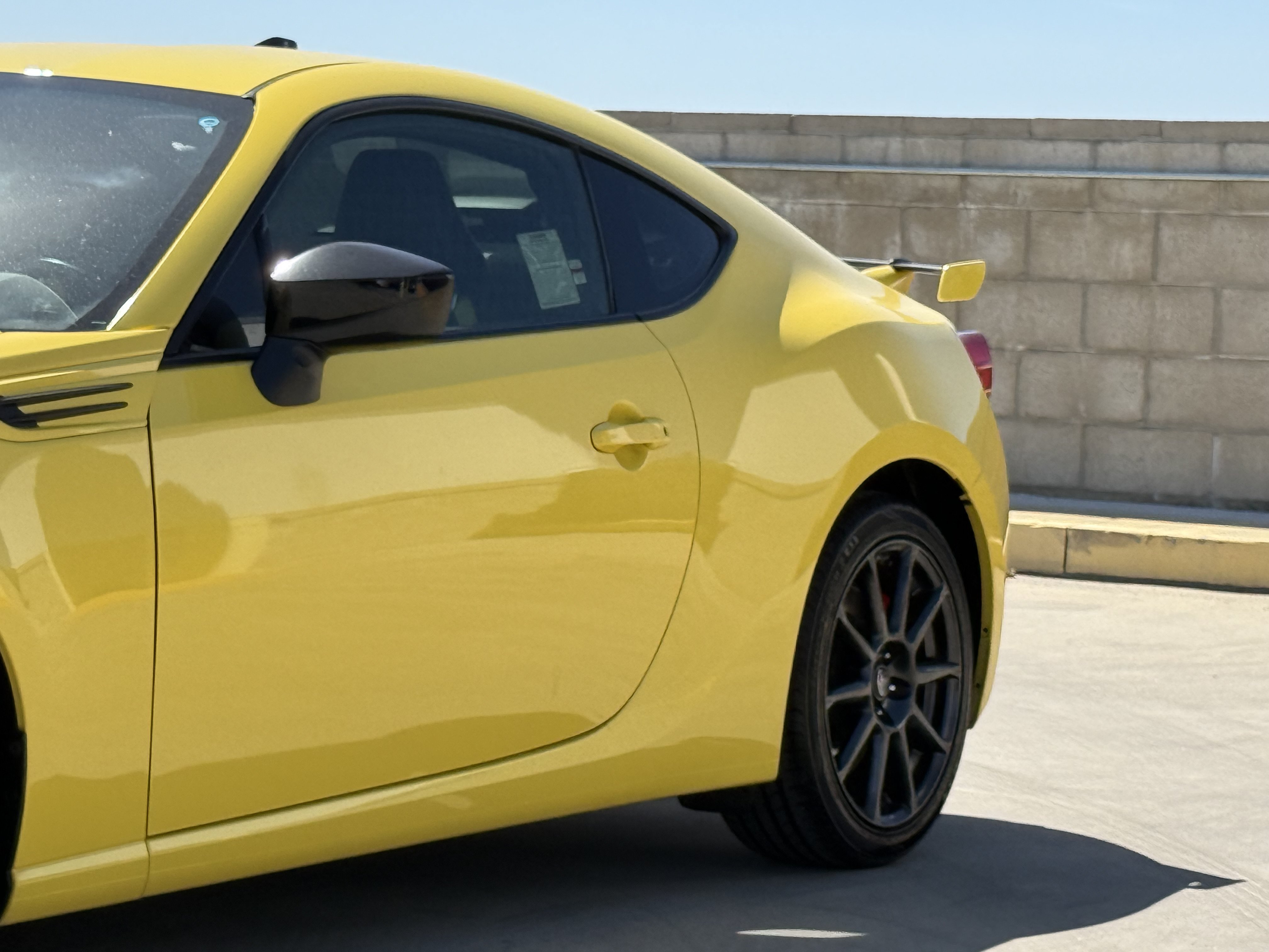Used 2017 Subaru BRZ Series.Yellow RWD image 9