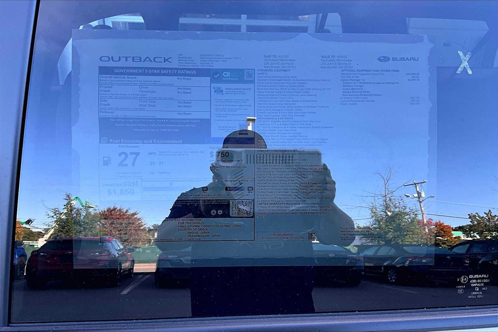 New 2026 Subaru Outback Premium AWD/4WD image 18