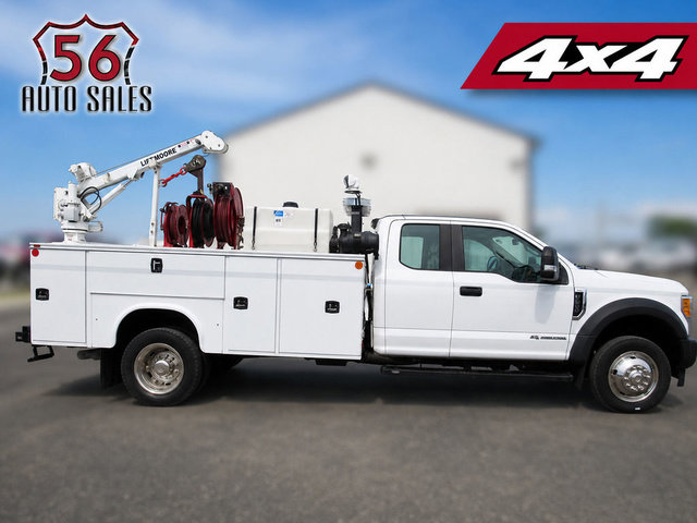 Used 2017 Ford F550 4x4 SuperCab Super Duty w/ Power Equipment Group image 1