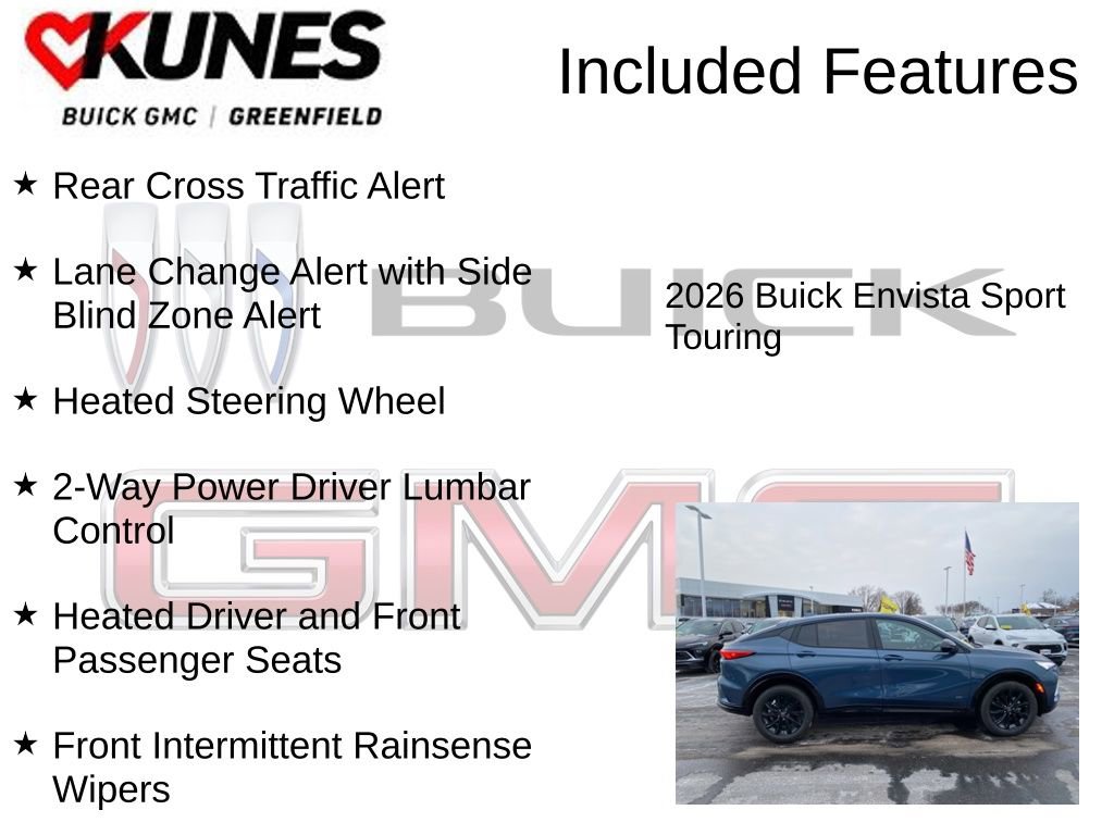 New 2026 Buick Envista Sport Touring w/ Convenience I Package image 4