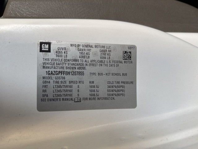 Used 2017 Chevrolet Express 3500 LT w/ LT Preferred Equipment Group image 36