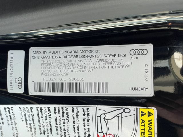 Used 2013 Audi TT RS w/ Tech Pkg AWD/4WD image 50