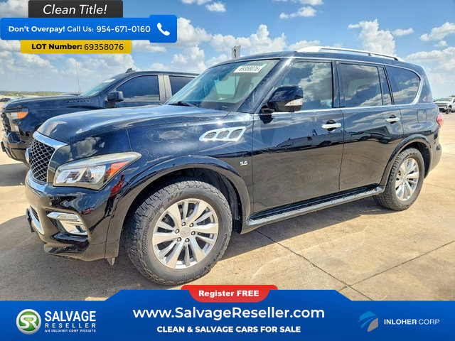 Used 2017 INFINITI QX80 2WD w/ Driver Assistance Package image 1