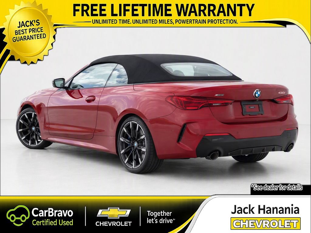 Used 2026 BMW 430i xDrive Convertible w/ M Sport Package AWD/4WD image 3