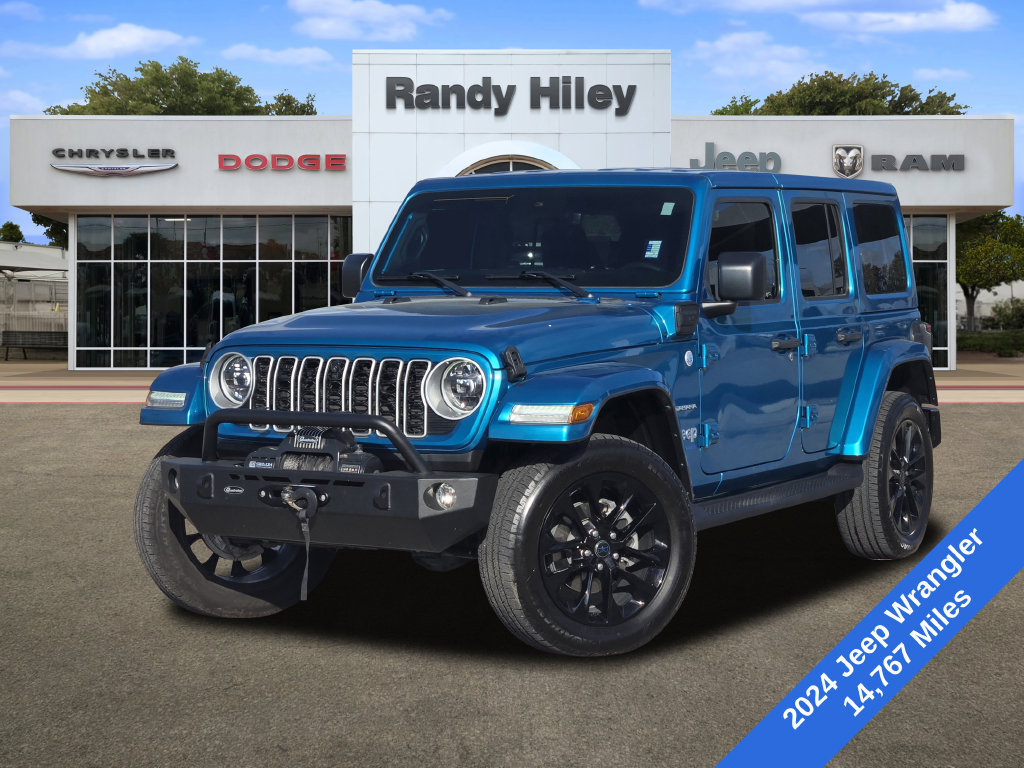 Used 2024 Jeep Wrangler Unlimited Sahara w/ Technology Group