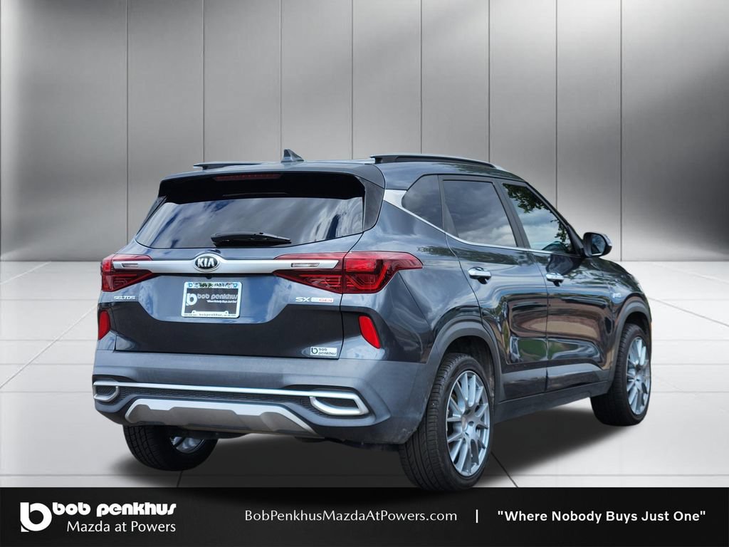 Used 2021 Kia Seltos SX w/ SX Sunroof Package AWD/4WD image 25