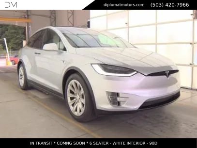 Used 2017 Tesla Model X 90D AWD/4WD image 4