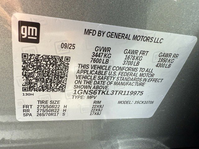 New 2026 Chevrolet Tahoe High Country image 19