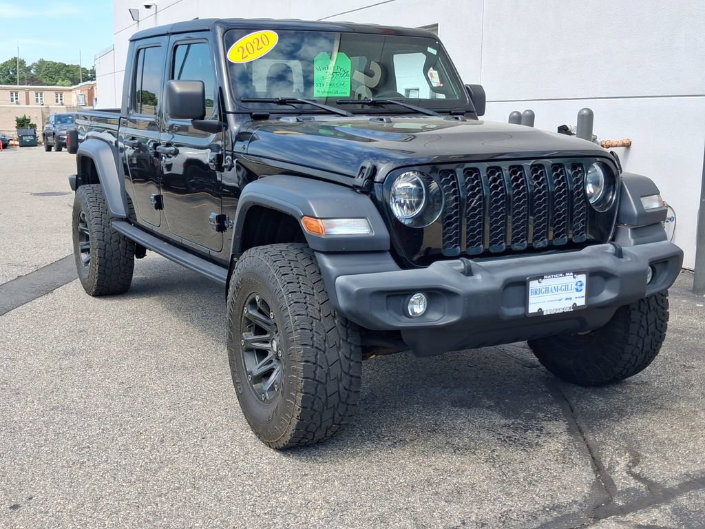 Certified 2020 Jeep Gladiator Sport w/ Trailer Tow Package AWD/4WD image 2