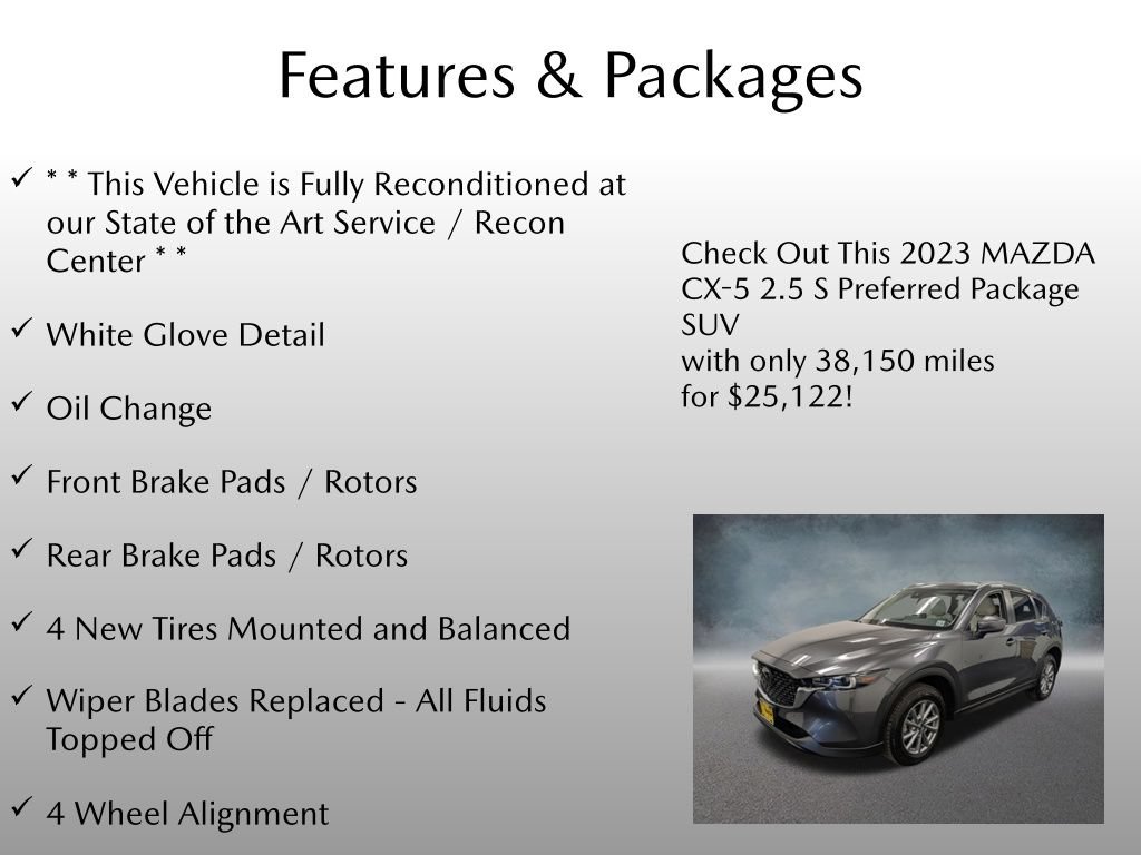 Certified 2023 MAZDA CX-5 AWD 2.5 S image 4