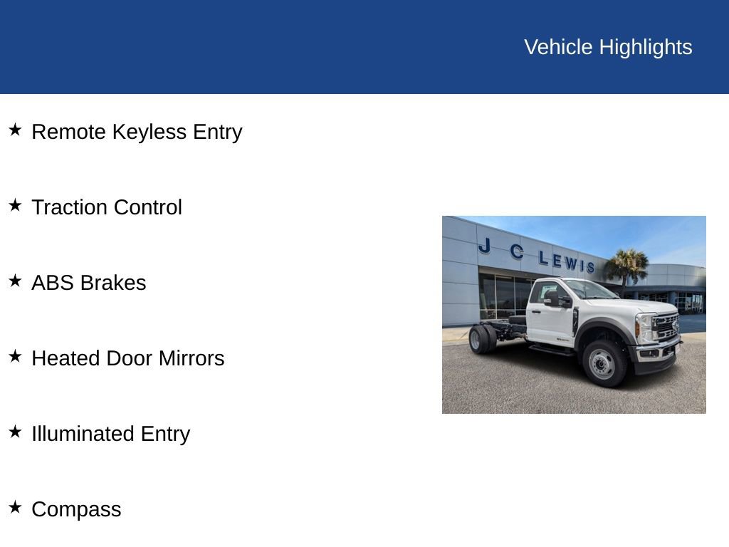 New 2025 Ford F550 4x4 Regular Cab Super Duty image 24