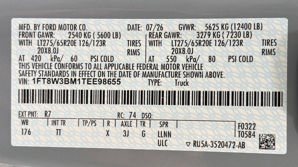 New 2026 Ford F350 Platinum w/ Platinum Plus Package AWD/4WD image 51