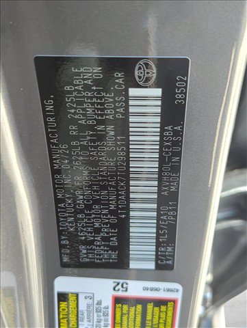 Certified 2026 Toyota Camry SE FWD image 24
