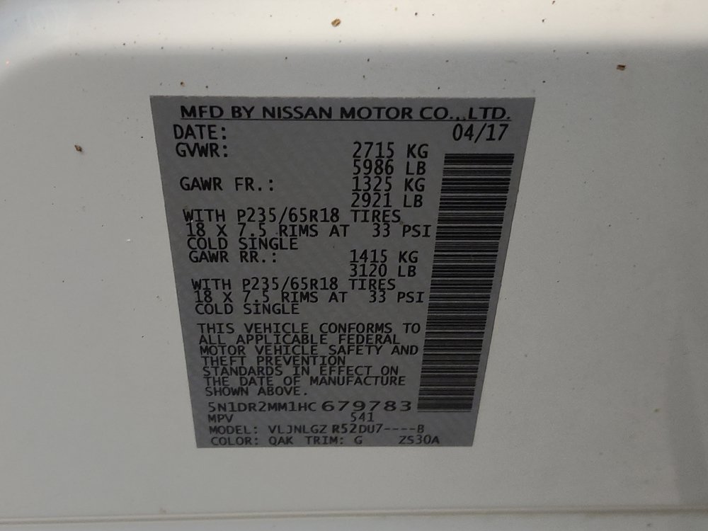 Used 2017 Nissan Pathfinder SL AWD/4WD image 33
