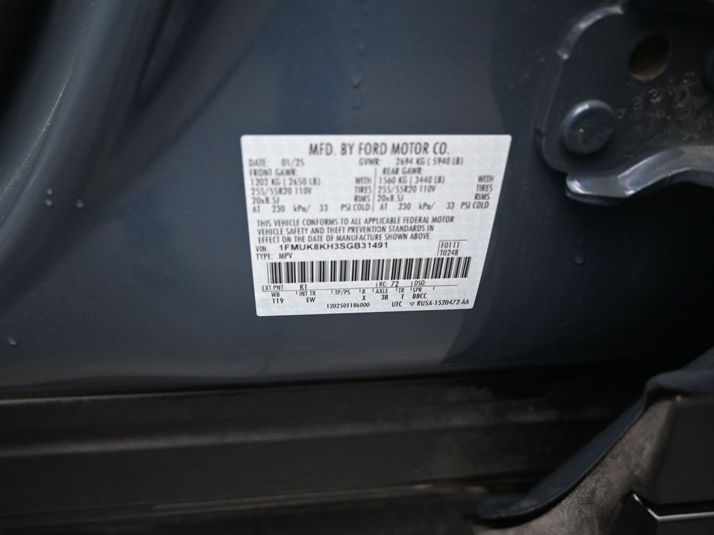 Certified 2025 Ford Explorer ST-Line AWD/4WD image 20