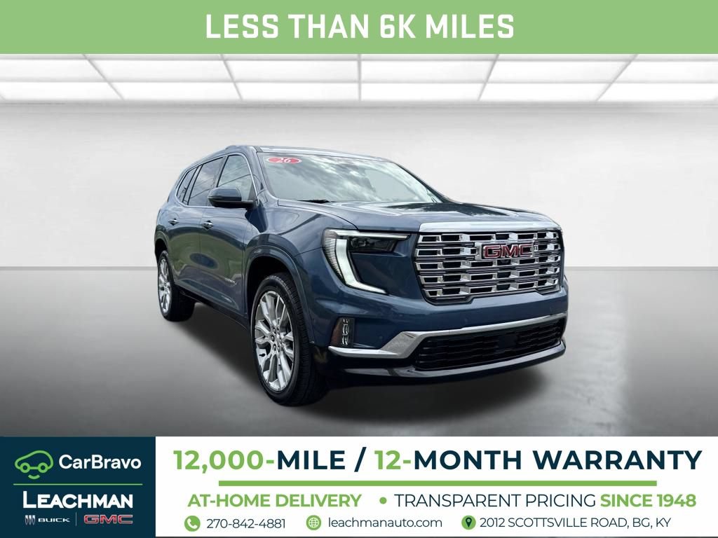 Certified 2026 GMC Acadia Denali w/ Super Cruise Package AWD/4WD 360° Tour