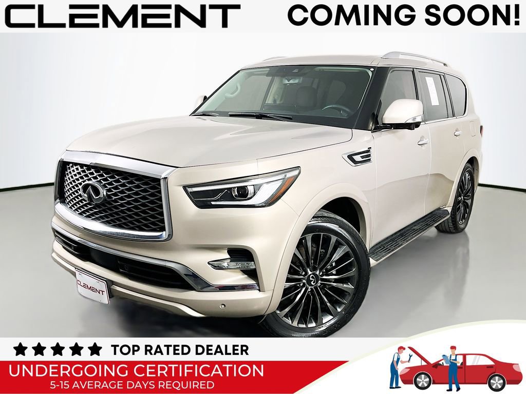 Used 2022 INFINITI QX80 Luxe w/ Cargo Package image 1