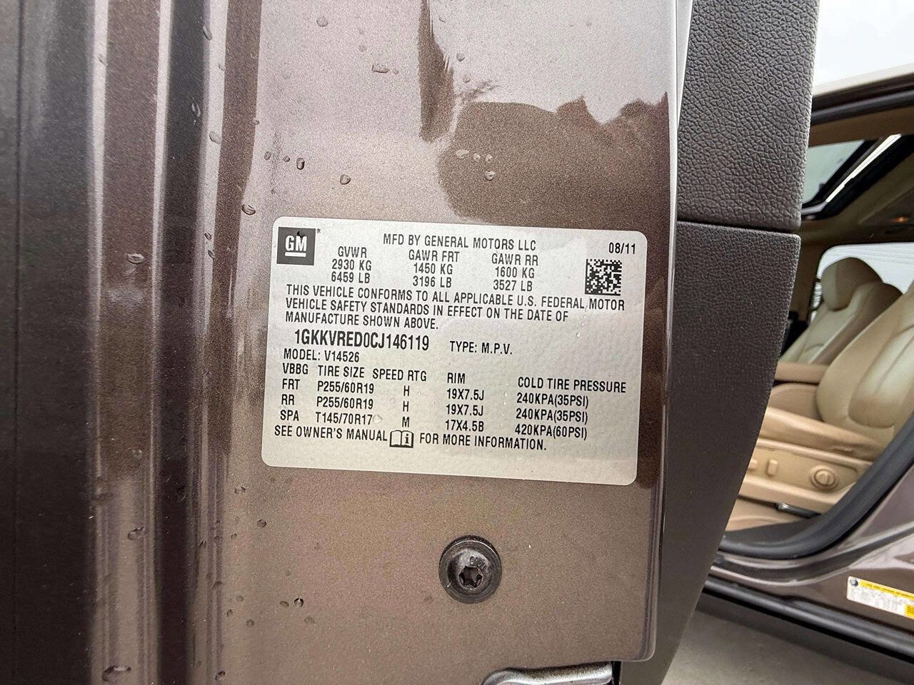 Used 2012 GMC Acadia SLT image 24