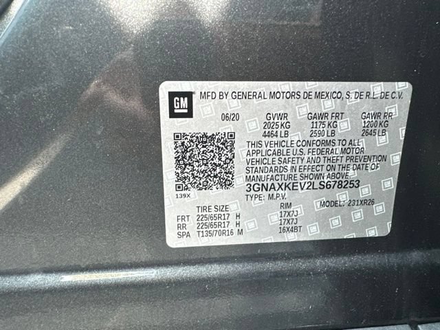 Used 2020 Chevrolet Equinox LT FWD image 9