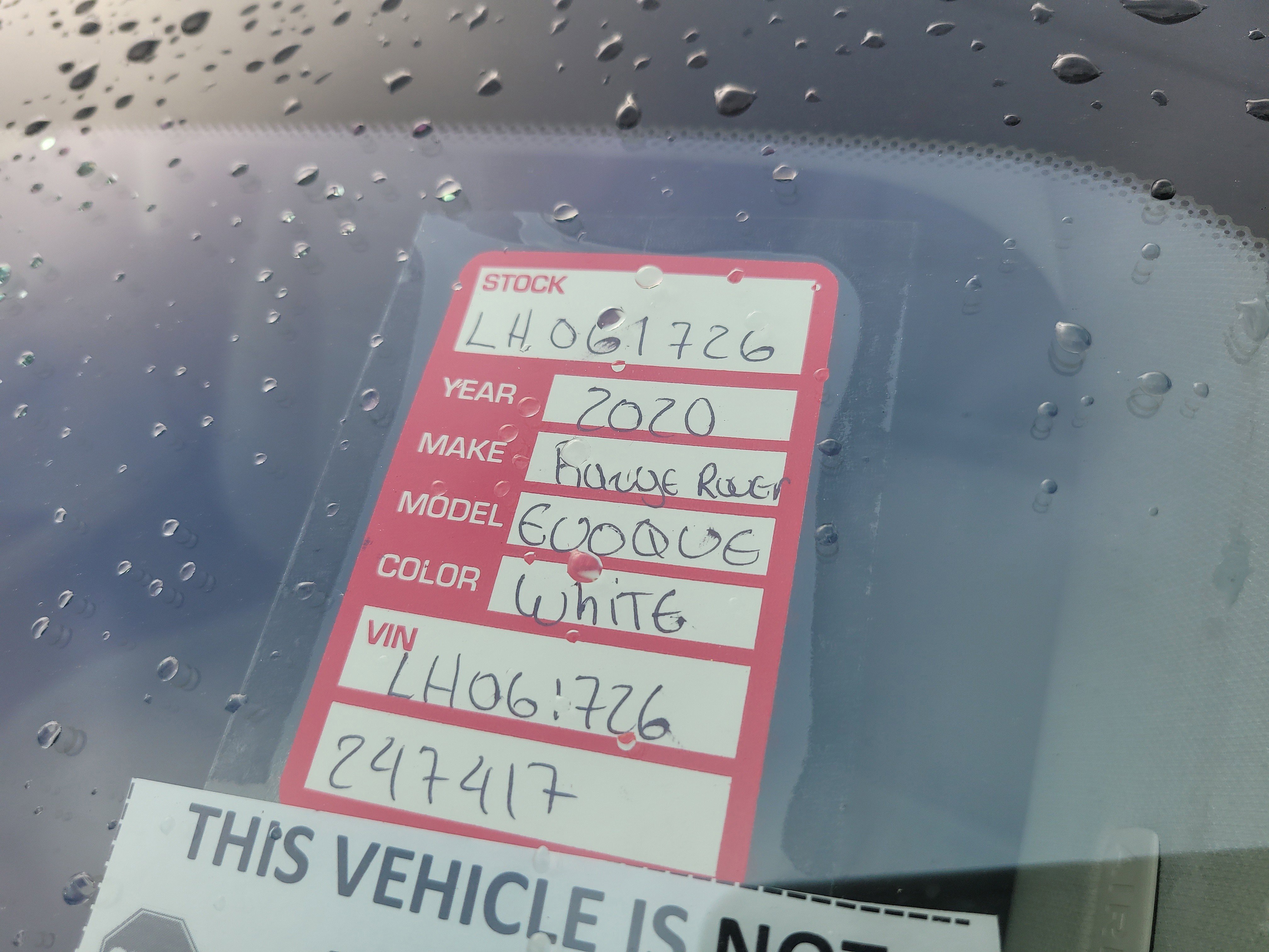 Used 2020 Land Rover Range Rover Evoque S image 10