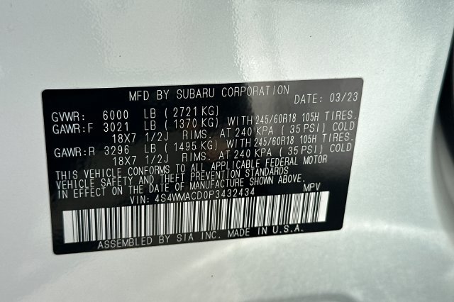 Used 2023 Subaru Ascent Premium w/ Convenience Package AWD/4WD image 35