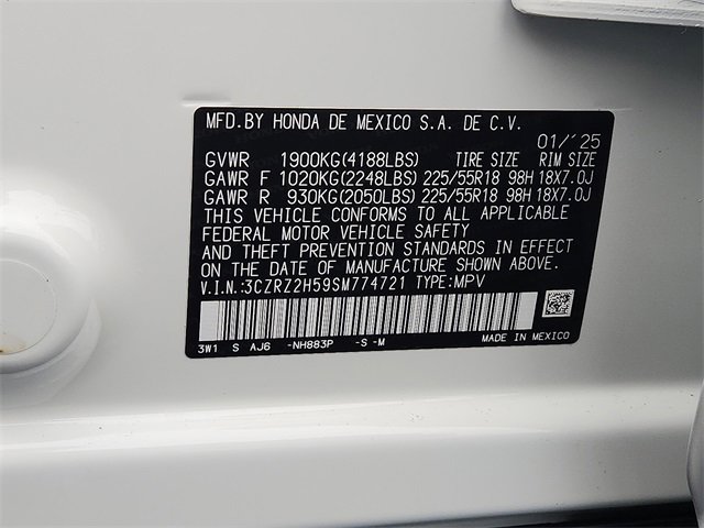 Used 2025 Honda HR-V Sport image 27