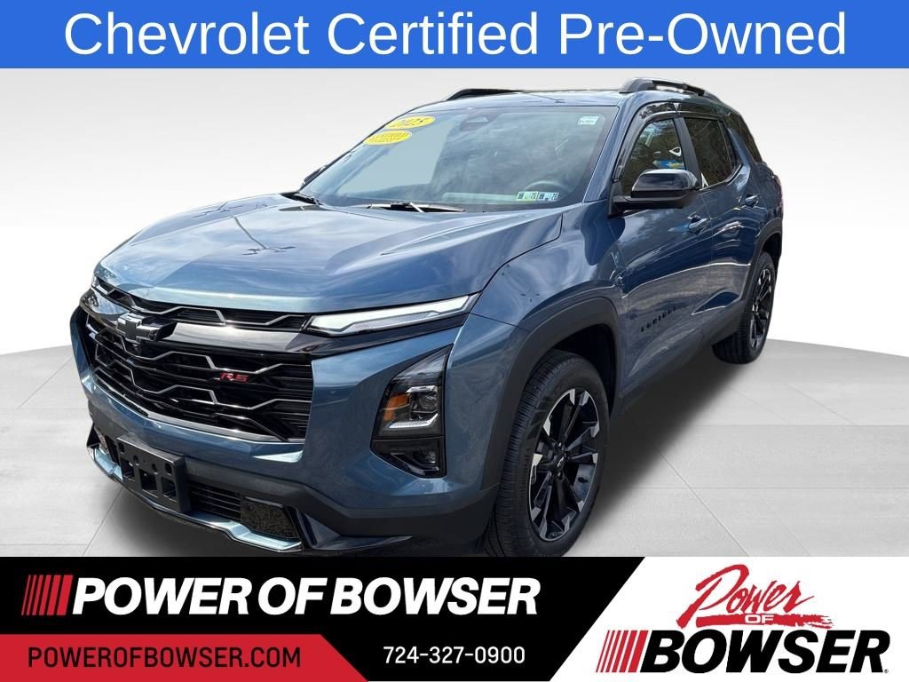 Certified 2025 Chevrolet Equinox RS w/ Safety and Technology Package