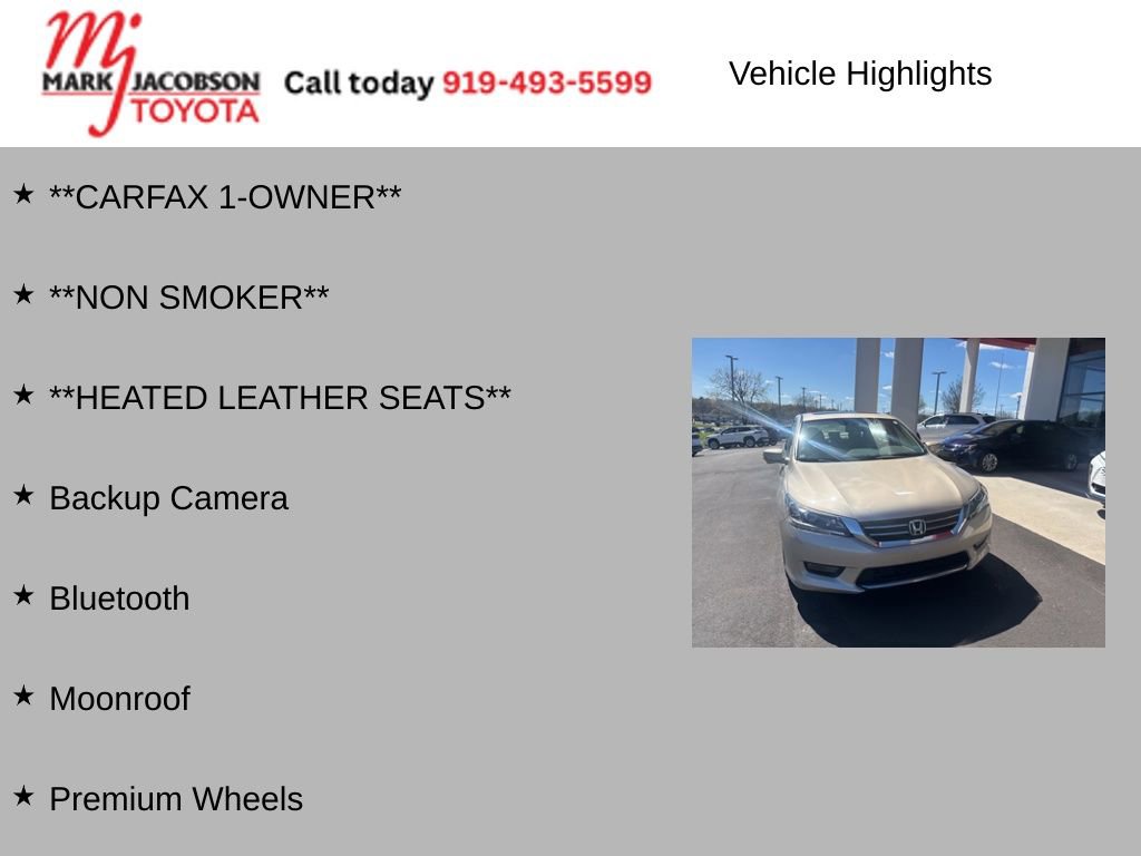 Used 2015 Honda Accord EX-L image 5