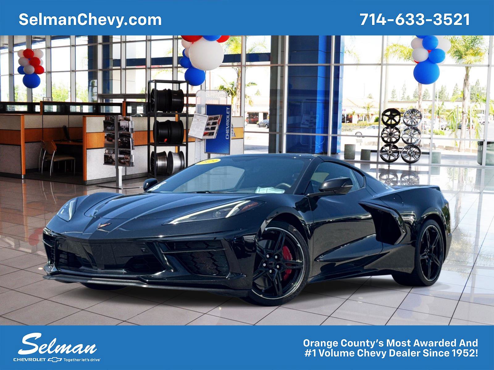 Used 2023 Chevrolet Corvette Stingray Preferred Cpe w/ Z51 Performance Package