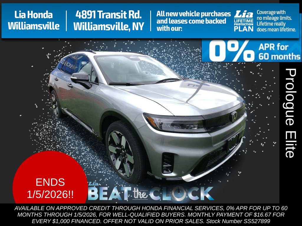 New 2025 Honda Prologue Elite