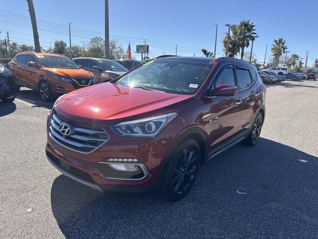 Used 2017 Hyundai Santa Fe Sport w/ 2.0T Ultimate Tech Package 05 image 8