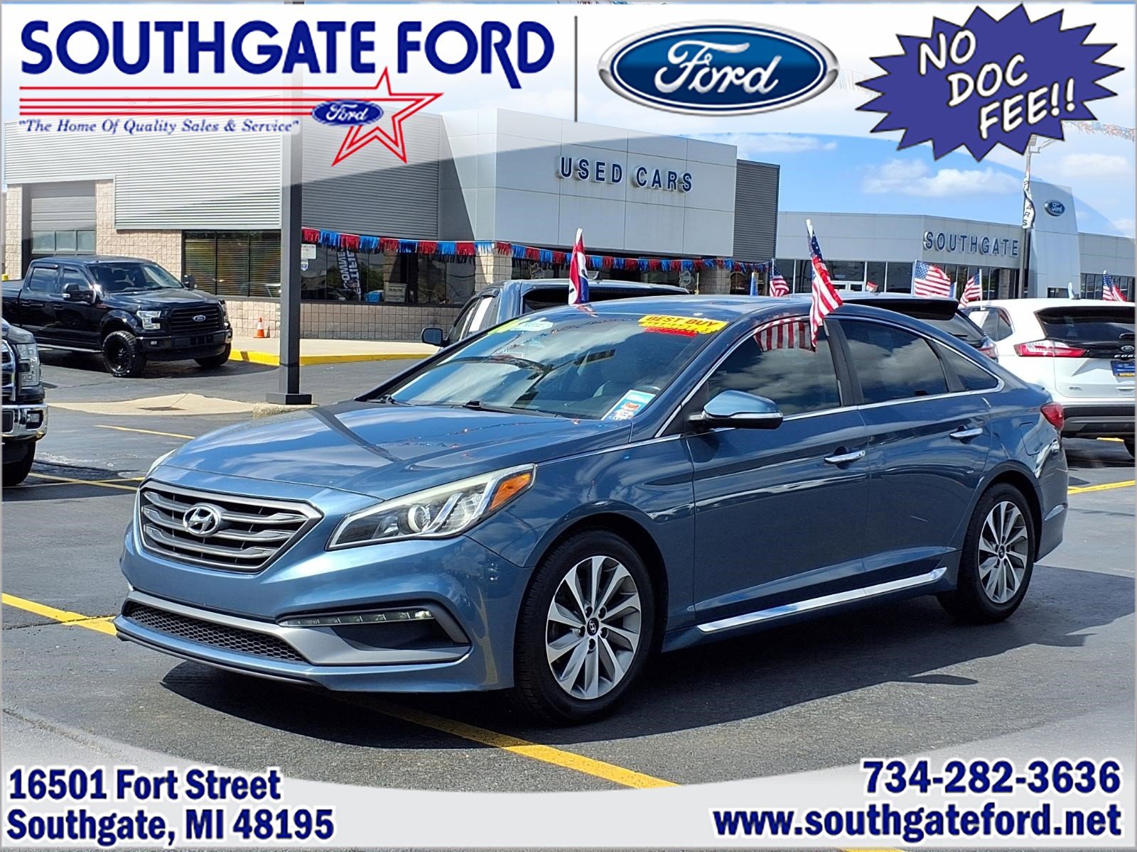 Used 2016 Hyundai Sonata Sport w/ Option Group 03