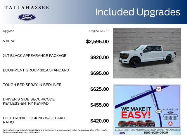 Used 2026 Ford F150 XLT w/ XLT Black Appearance Package RWD image 3
