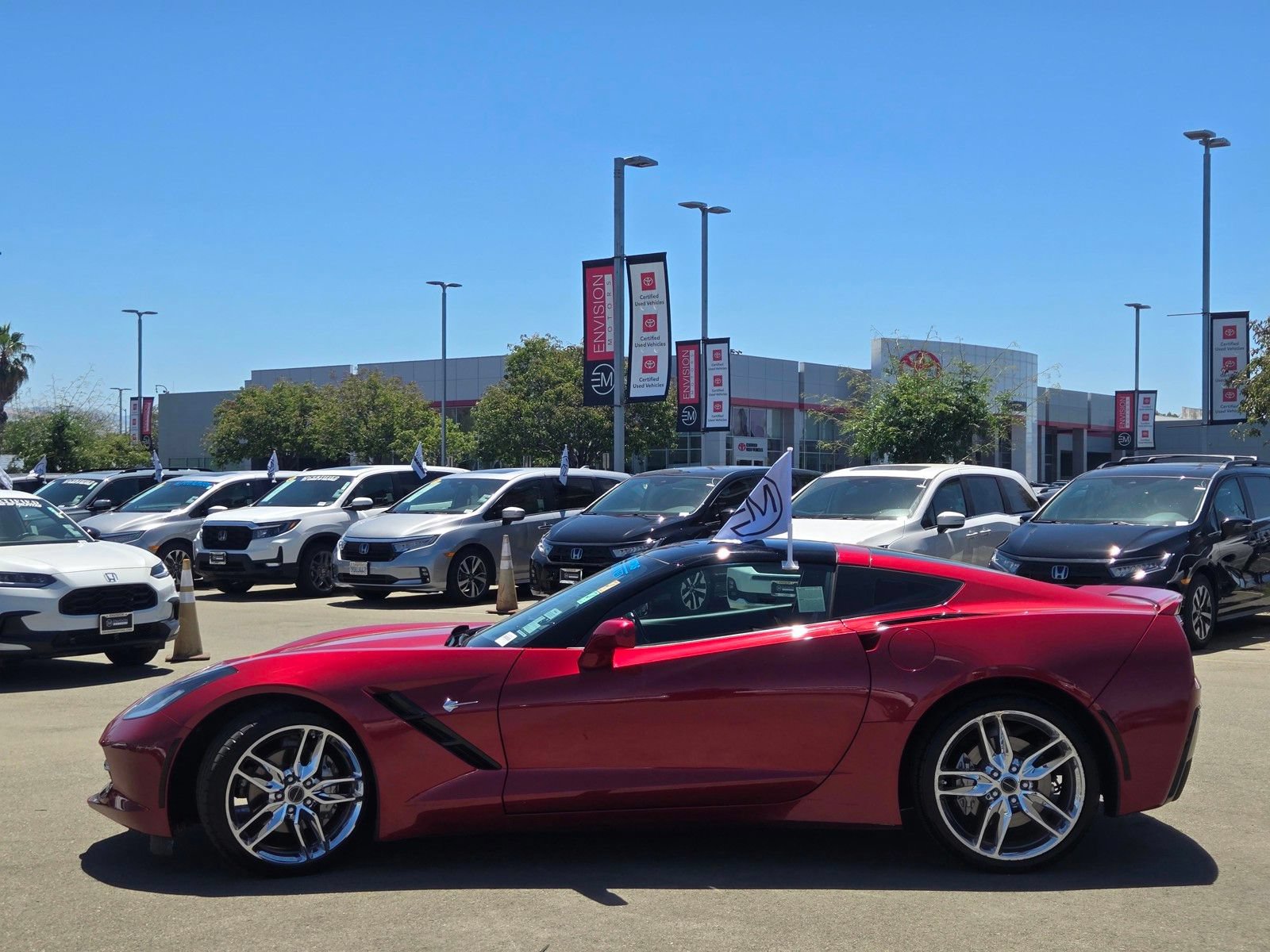 Used 2015 Chevrolet Corvette Stingray Coupe w/ 3LT Preferred Equipment Group RWD image 4