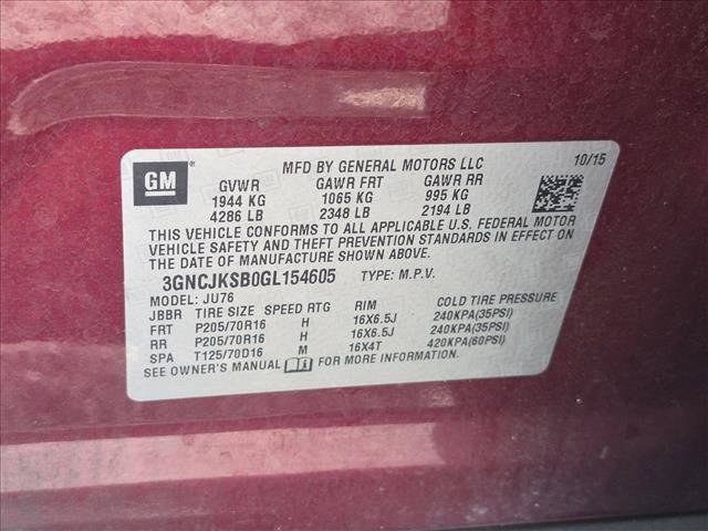 Used 2016 Chevrolet Trax LS FWD image 14