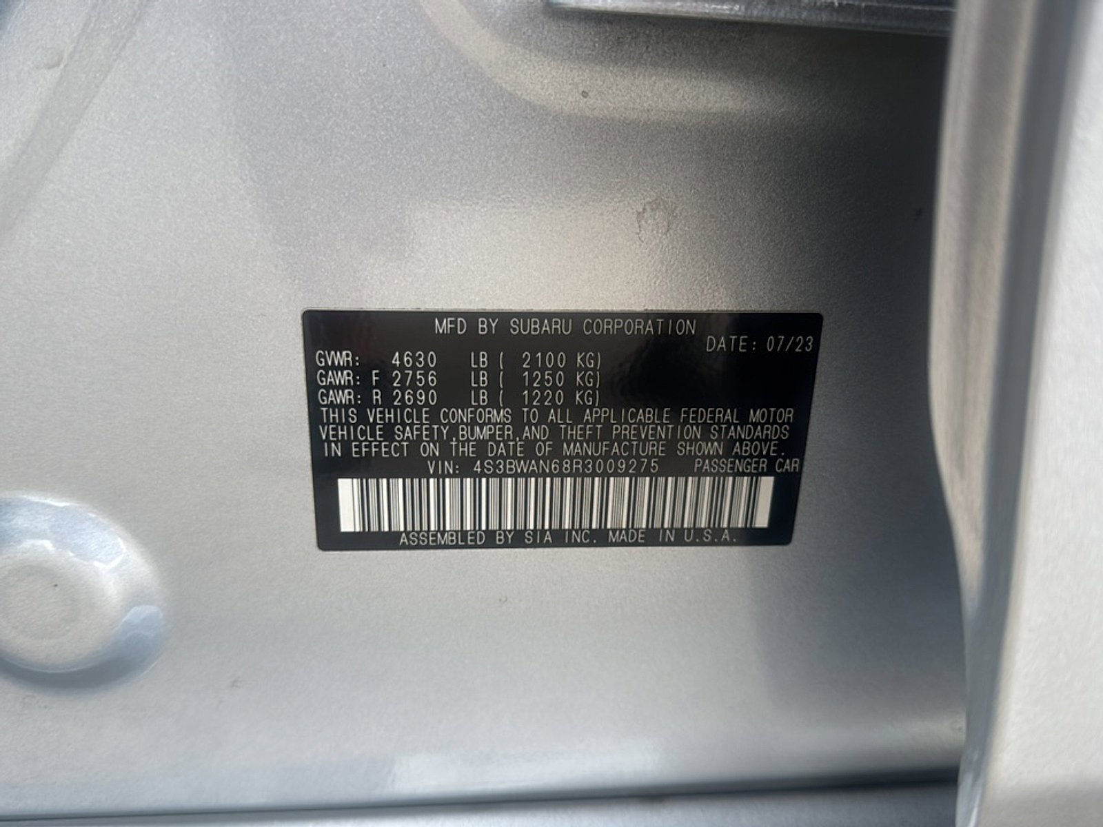 Certified 2024 Subaru Legacy Limited AWD/4WD image 49