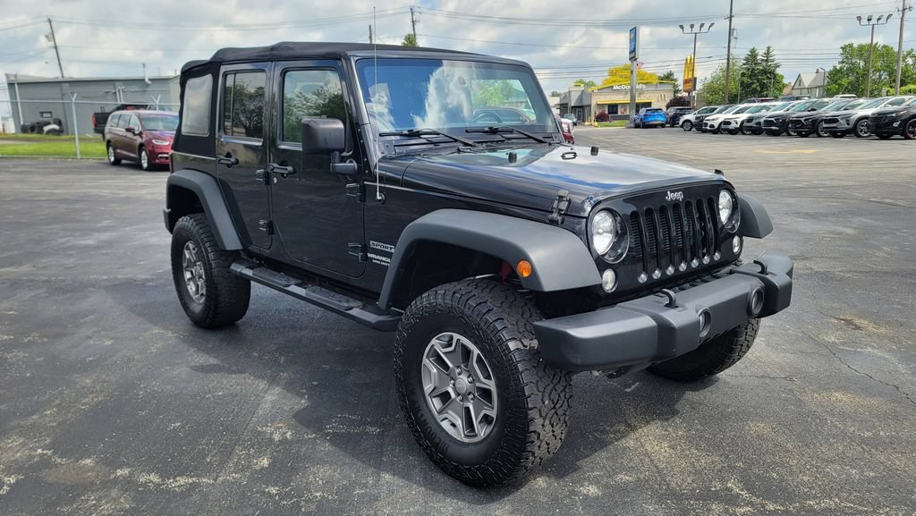 Used 2017 Jeep Wrangler Unlimited Sport w/ Quick Order Package 24S AWD/4WD image 16